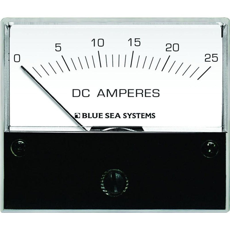 Blue Sea 8005 DC Analog Ammeter - 2-3/4" Face, 0-25 Amperes DC [8005] - Wholesaler Elite LLC