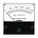 Blue Sea 8245 AC analog micro voltmeter 0 to 250 volts