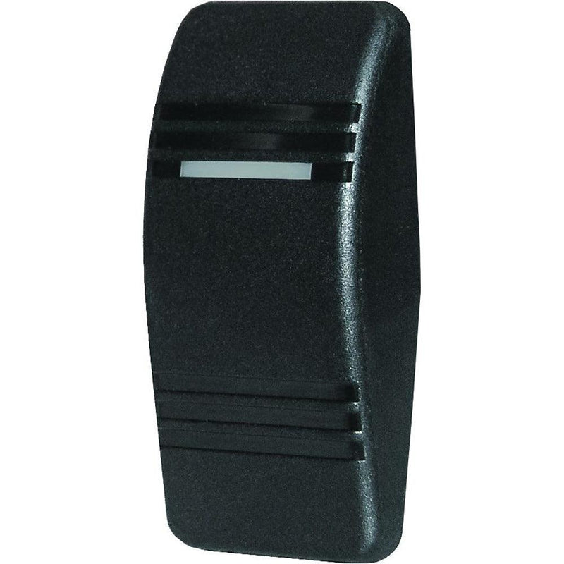 Blue Sea 8294 Contura Switch Actuator - Black - Single Lens [8294] - Wholesaler Elite LLC