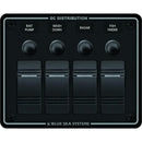 Blue Sea 8372 black 4 position water resistant panel