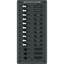 Blue Sea 8376 DC 13 position vertical panel