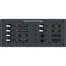 Blue Sea 8385 DC 8 position horizontal panel