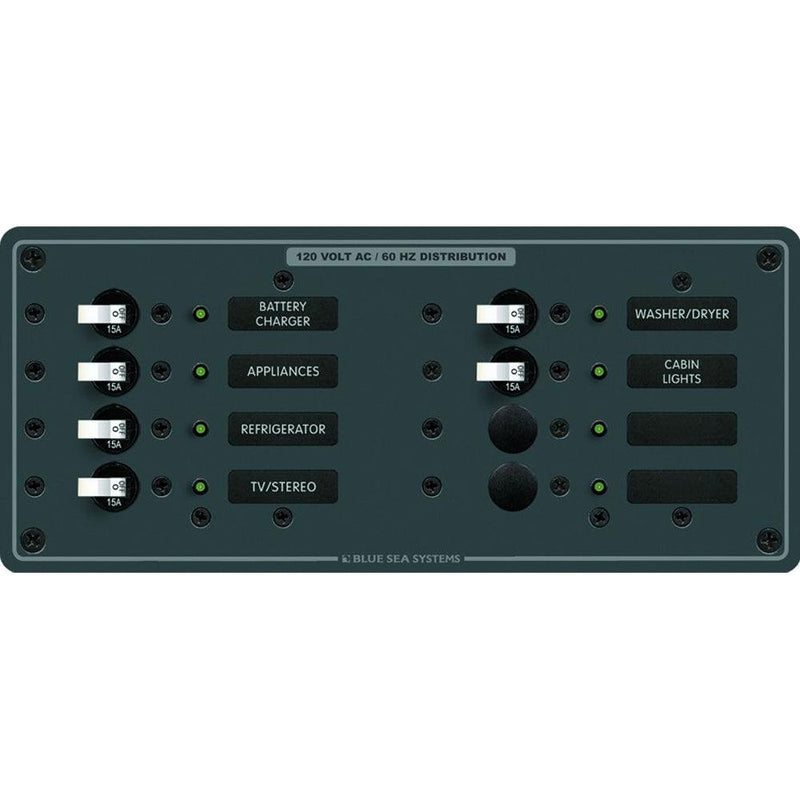Blue Sea 8411 AC 8 Position [8411] - Wholesaler Elite LLC