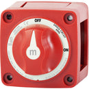 Blue Sea 6006 m-Series (Mini) Battery Switch Single Circuit ON/OFF Red [6006] - Wholesaler Elite LLC