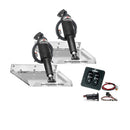 Lenco 12" x 9" Standard Performance Trim Tab Kit w/Standard Tactile Switch Kit 12V [RT12X9] - Wholesaler Elite LLC