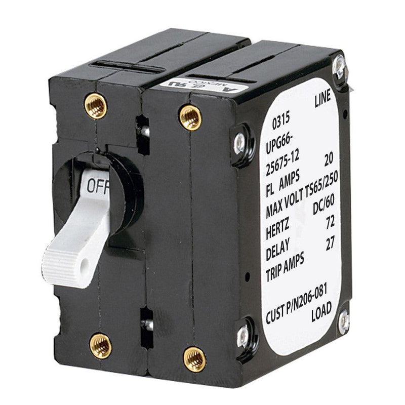 Paneltronics 'A' Frame Magnetic Circuit Breaker - 5 Amps - Double Pole [206-078S] - Wholesaler Elite LLC