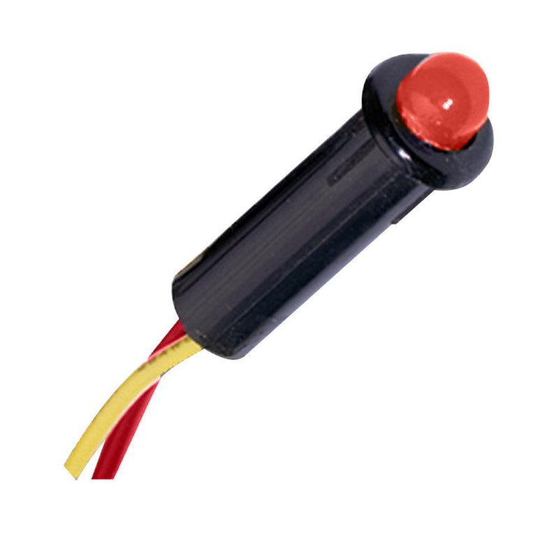 Paneltronics LED Indicator Light - Red - 120 VAC - 1/4" [048-011] - Wholesaler Elite LLC