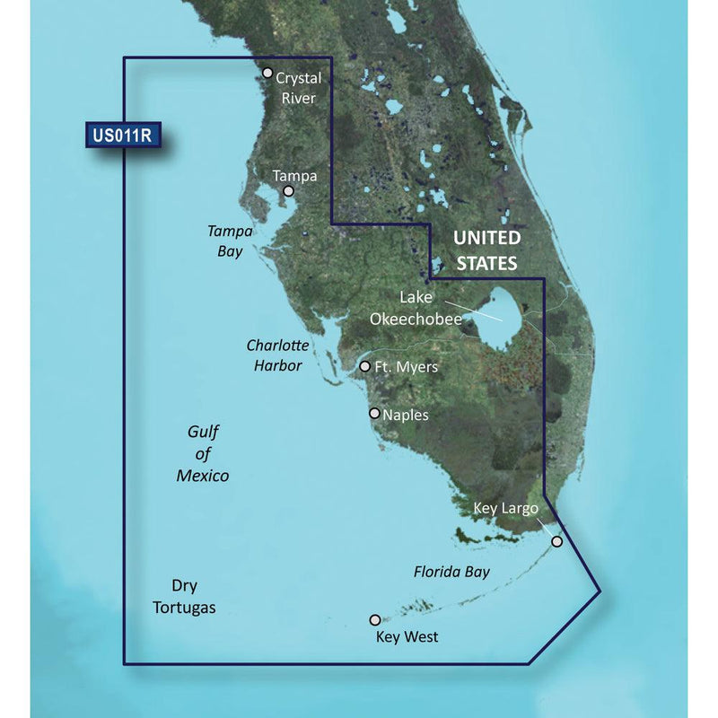 Garmin BlueChart g3 Vision HD - VUS011R - Southwest Florida - microSD/SD [010-C0712-00] - Wholesaler Elite LLC