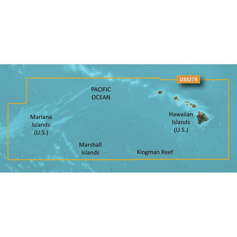 Garmin BlueChart g3 Vision HD - VUS027R - Hawaiian Islands - Mariana Islands - microSD/SD [010-C0728-00] - Wholesaler Elite LLC