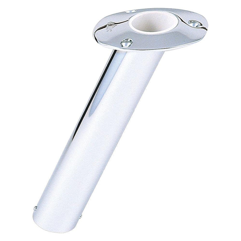 Lee's 30 Degree Stainless Steel Flush Mount Rod Holder - 2.25" O.D. [RH530SS] - Wholesaler Elite LLC