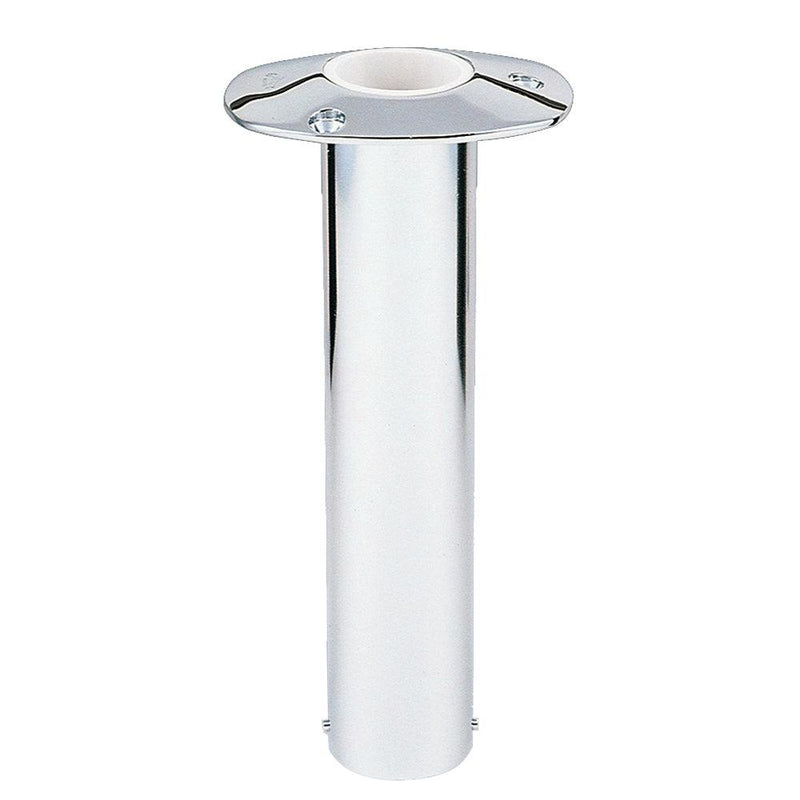 Lee's 0 Degree Stainless Steel Flush Mount Rod Holder - 2.25" O.D. [RH532VS] - Wholesaler Elite LLC