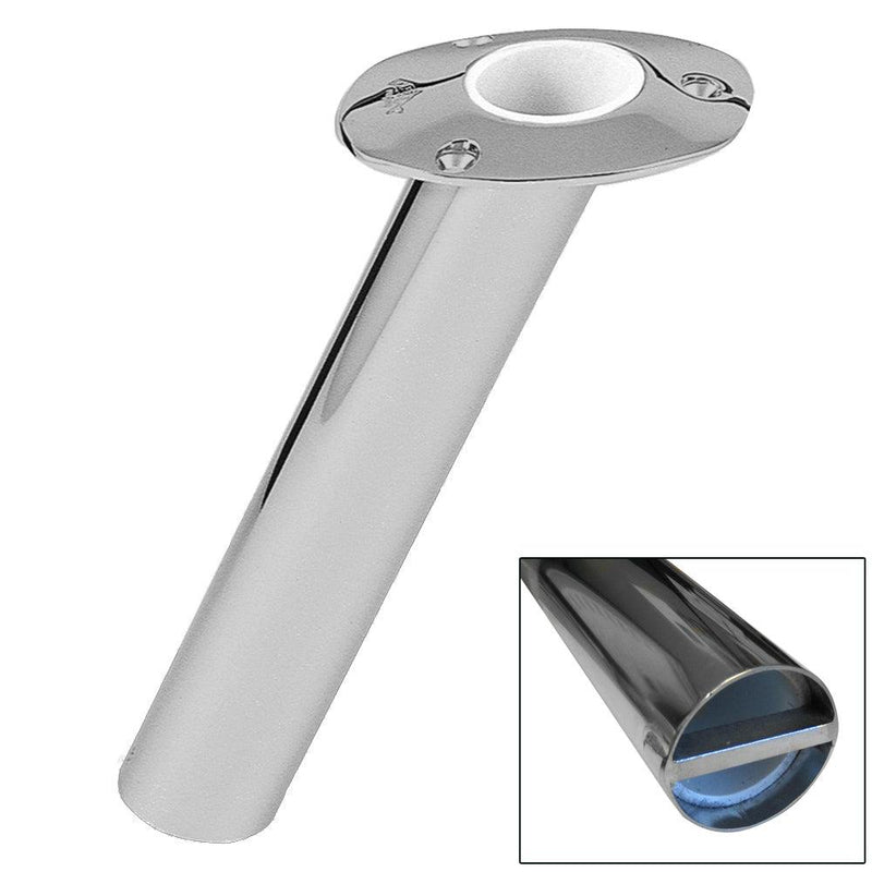 Lee's 30 Degree Stainless Steel Bar Pin Rod Holder - 2" O.D. [RH525SS/XS] - Wholesaler Elite LLC