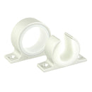 Lee's Single Rod Rack Set - Satin Silver Finish [MC70] - Wholesaler Elite LLC