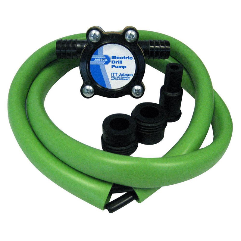 Jabsco Drill Pump Kit w/Hose [17215-0000] - Wholesaler Elite LLC