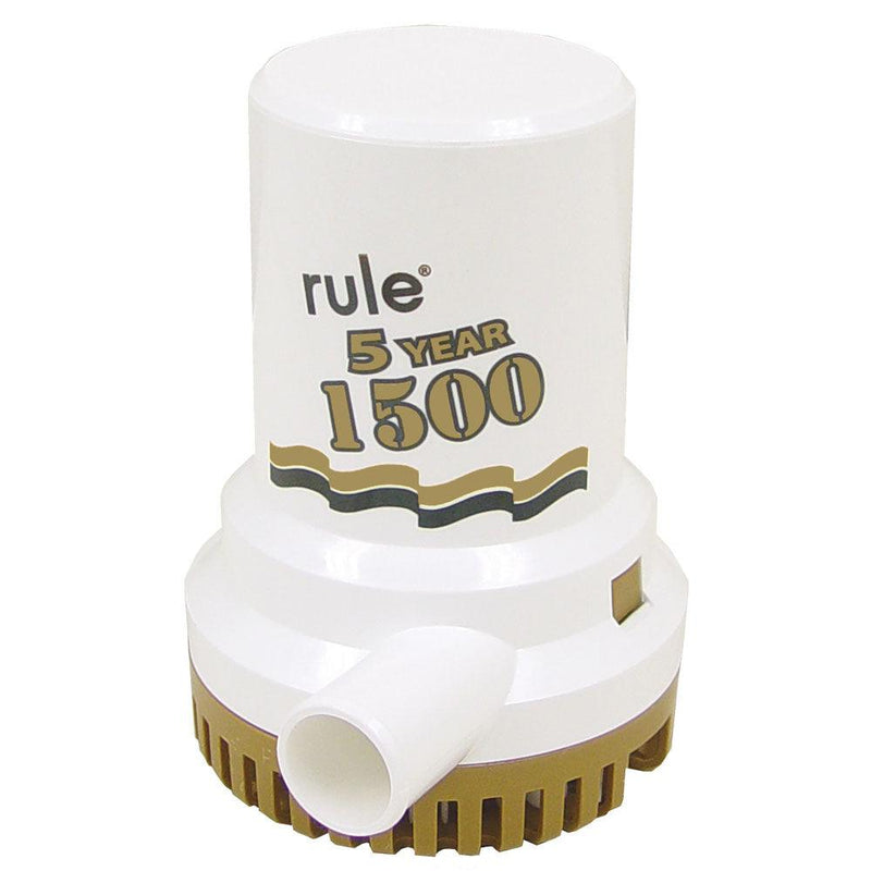 Rule 1500 G.P.H. "Gold Series" Bilge Pump [04] - Wholesaler Elite LLC