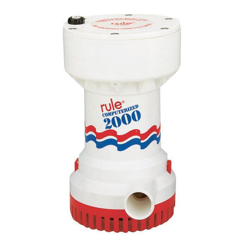 Rule 2000 G.P.H. Automatic Bilge Pump [53S] - Wholesaler Elite LLC