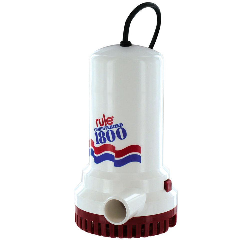 Rule 1800GPH Sump/Utility Pump w/24' 110vac Cord [A53S-24] - Wholesaler Elite LLC