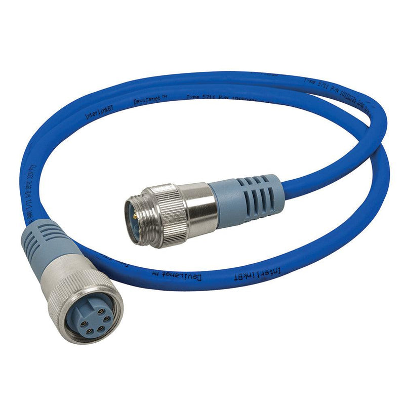 Maretron Mini Double Ended Cordset - Male to Female - 0.5M - Blue [NM-NB1-NF-00.5] - Wholesaler Elite LLC