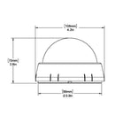 Ritchie XP-98W X-Port Tactician Compass - Surface Mount - White [XP-98W] - Wholesaler Elite LLC