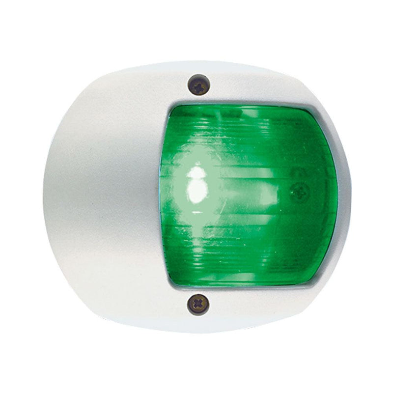 Perko LED Side Light - Green - 12V - White Plastic Housing [0170WSDDP3] - Wholesaler Elite LLC