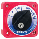 Perko 8512DP compact medium duty battery selector switch