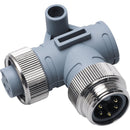 Maretron Mini 90 degree male to female connector