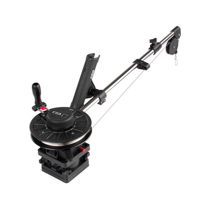 Scotty 1091 Telescoping 60" Longarm Combo Manual Downrigger w/ Swivel Base [1091] - Wholesaler Elite LLC