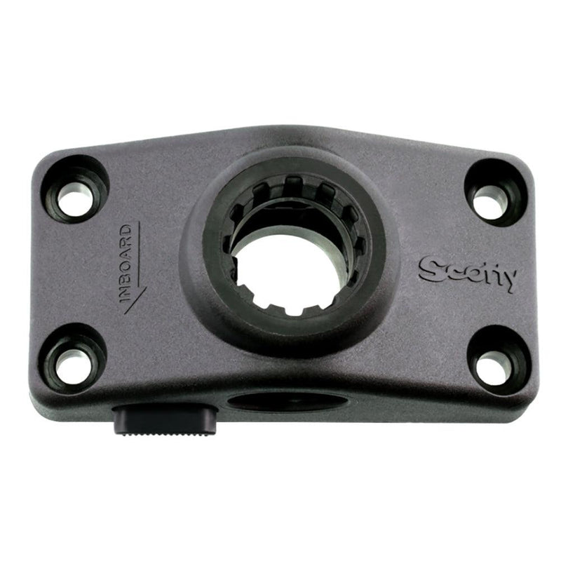 Scotty 241 Locking Combination Side or Deck Mount - Black [241L-BK] - Wholesaler Elite LLC