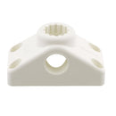 Scotty 241 white side deck mount alternate view