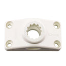Scotty 241 white side deck mount detail view