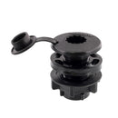 Scotty Compact Threaded Round Deck Mount [444-BK] - Wholesaler Elite LLC