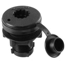Scotty Compact Threaded Round Deck Mount [444-BK] - Wholesaler Elite LLC