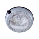 Perko Surface Mount Dome Light - 6" O.D.(5" Lens) - Chrome Plated [0300DP2CHR] - Wholesaler Elite LLC