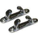 Perko 4" Straight Chock - Chrome Plated Zinc [1230DP0CHR] - Wholesaler Elite LLC