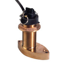 Raymarine B744V bronze thru-hull triducer with 45 foot cable