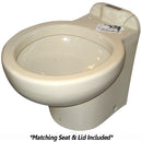 Raritan Marine Elegance bone toilet with multi-function controller