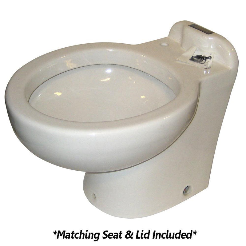 Raritan Marine Elegance - Household Style - White - Freshwater Solenoid - Heavy-Duty Push Button Switch - 12v [220HF01202] - Wholesaler Elite LLC