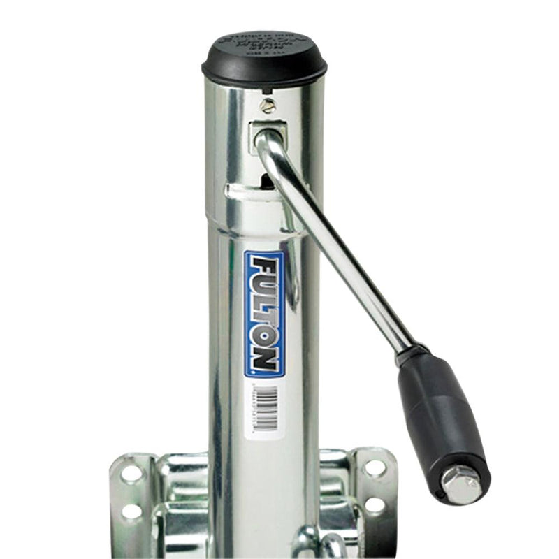 Fulton Single Wheel 1,500 lbs. Bolt-Thru Swivel Jack [XP15 0101] - Wholesaler Elite LLC