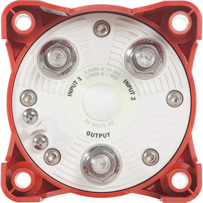 Blue Sea 11001 e-Series Battery Switch w/Alternator Field Disconnect - 3-Position [11001] - Wholesaler Elite LLC