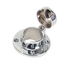 Whitecap hinged chain and rope deck pipe 1-1/2 inch opening