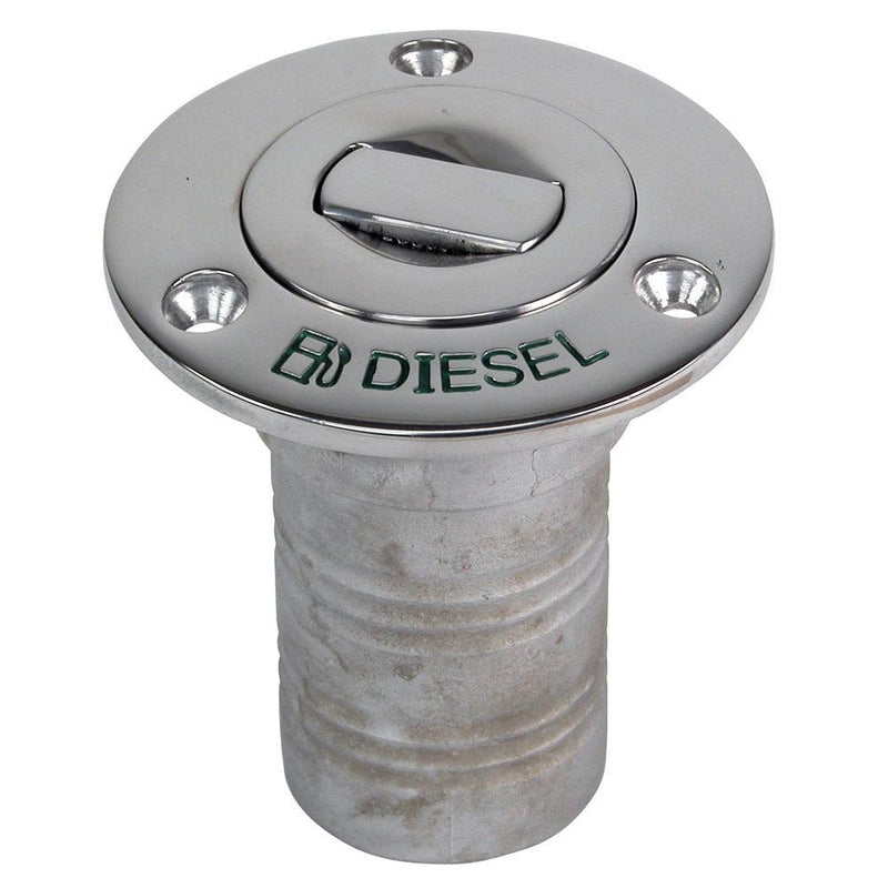 Whitecap Bluewater Push Up Deck Fill - 2" Hose - Diesel [6895CBLUE] - Wholesaler Elite LLC