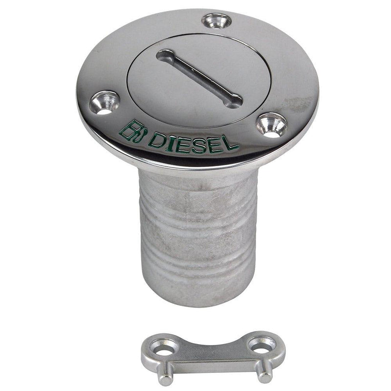 Whitecap Hose Deck Fill 1-1/2" Hose Diesel [6124C] - Wholesaler Elite LLC