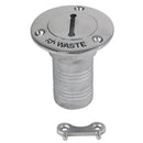 Whitecap waste hose deck fill for 1-1/2 inch hose