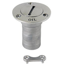 Whitecap Hose Deck Fill - 1-1/2" Hose - Oil [6129C] - Wholesaler Elite LLC