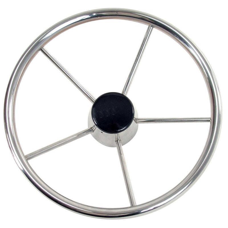 Whitecap Destroyer Steering Wheel - 13-1/2" Diameter [S-9001B] - Wholesaler Elite LLC