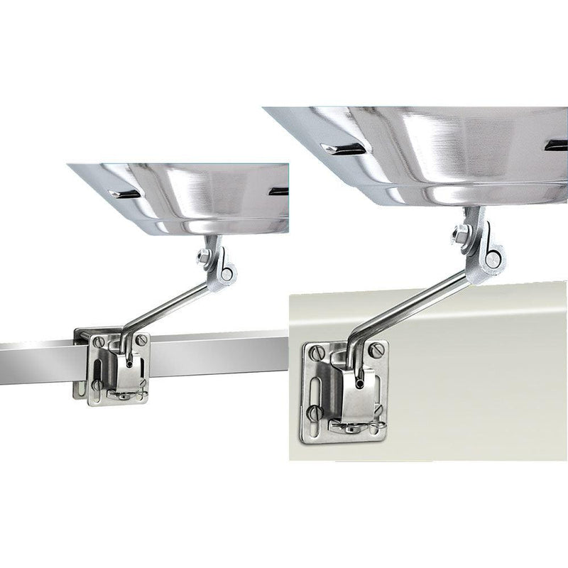 Magma Marine Kettle Bulkhead or Square/Flat Rail Mount [A10-240] - Wholesaler Elite LLC