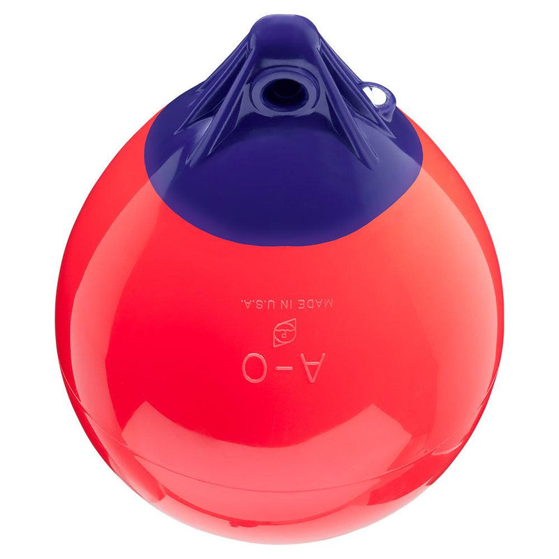 Polyform A-0 Buoy 8" Diameter - Red [A-0-RED] - Wholesaler Elite LLC
