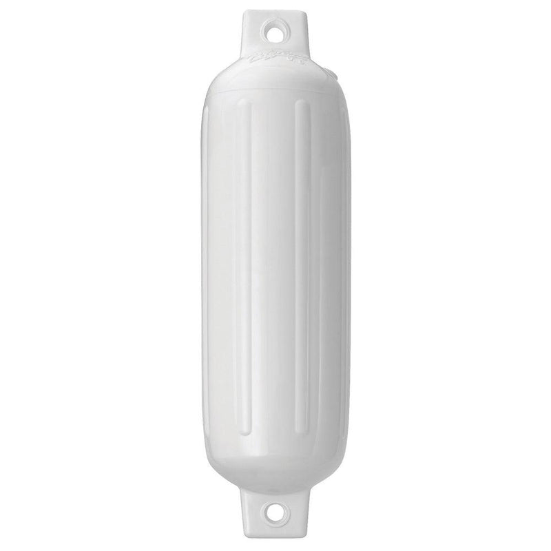 Polyform G-2 Twin Eye Fender 4.5" x 15.5" - White [G-2-WHITE] - Wholesaler Elite LLC