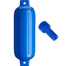 Polyform G-4 blue twin eye fender with adapter 6.5 x 22 inch