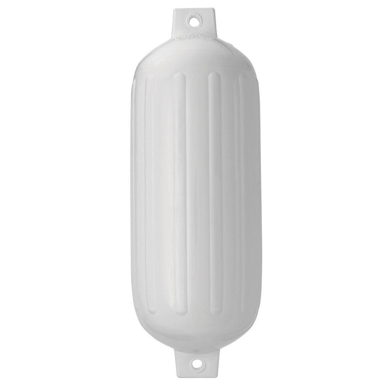 Polyform G-6 Twin Eye Fender 11" x 30" - White [G-6-WHITEWO] - Wholesaler Elite LLC